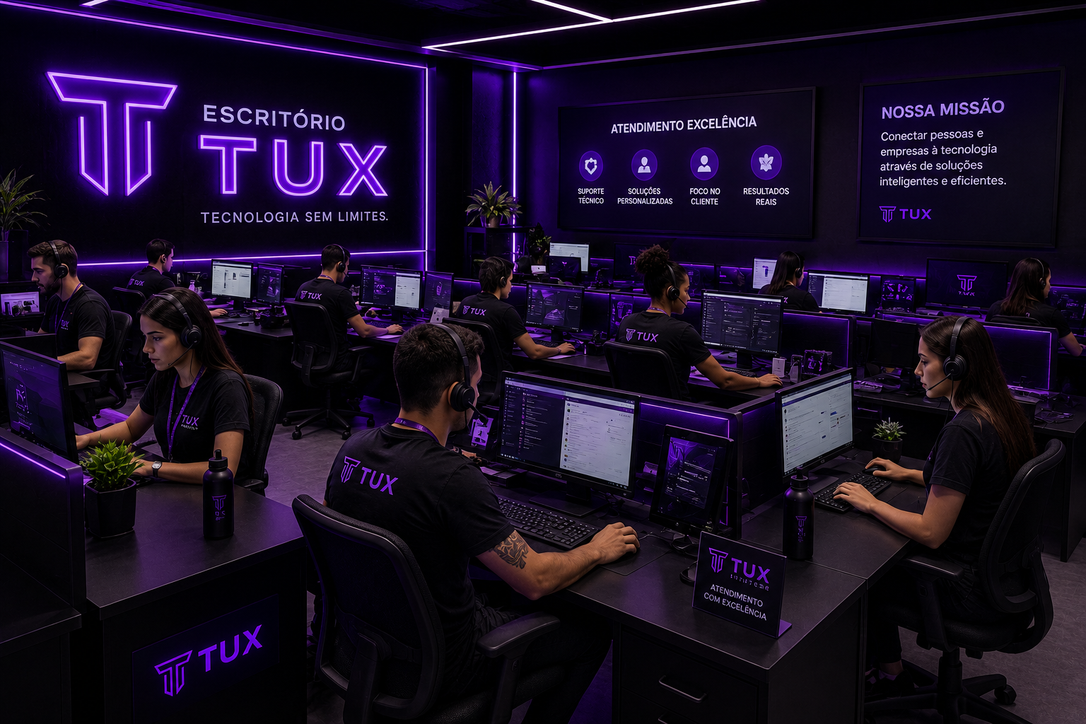 Equipe Tux Infotech